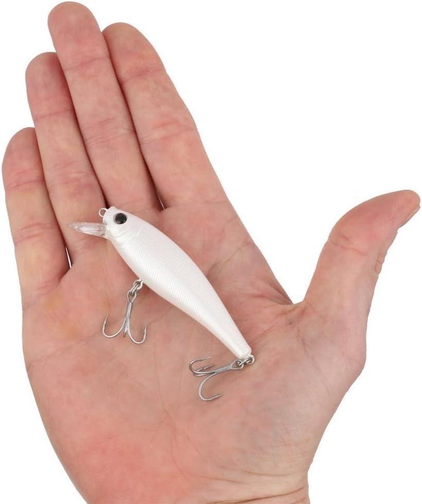 imageBerkley Cutter Saltwater Fishing Hard Bait Erratic Rolling Action Ideal for a Variety of Retrieves and Species Equipped with Fusion19 HookPearl White