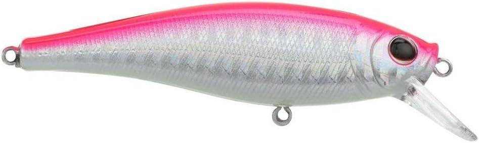 imageBerkley Cutter Saltwater Fishing Hard Bait Erratic Rolling Action Ideal for a Variety of Retrieves and Species Equipped with Fusion19 HookPink Silver