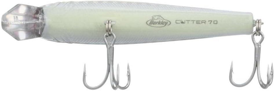 imageBerkley Cutter Saltwater Fishing Hard Bait Erratic Rolling Action Ideal for a Variety of Retrieves and Species Equipped with Fusion19 HookPink Silver