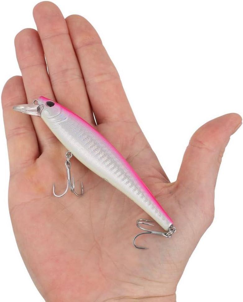 imageBerkley Cutter Saltwater Fishing Hard Bait Erratic Rolling Action Ideal for a Variety of Retrieves and Species Equipped with Fusion19 HookPink Silver