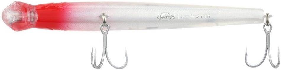 imageBerkley Cutter Saltwater Fishing Hard Bait Erratic Rolling Action Ideal for a Variety of Retrieves and Species Equipped with Fusion19 HookRed Head