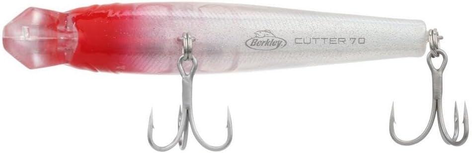 imageBerkley Cutter Saltwater Fishing Hard Bait Erratic Rolling Action Ideal for a Variety of Retrieves and Species Equipped with Fusion19 HookRed Head