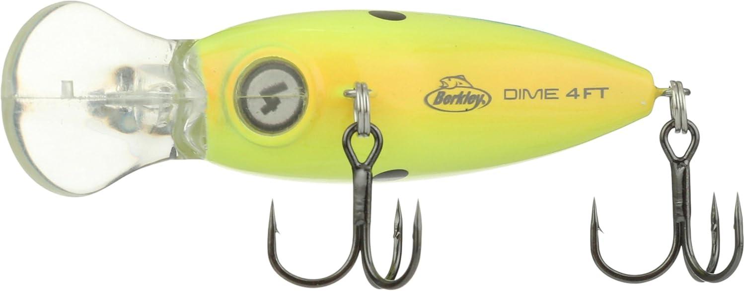 imageBerkley Dime Fishing Hard BaitBlack Chartreuse