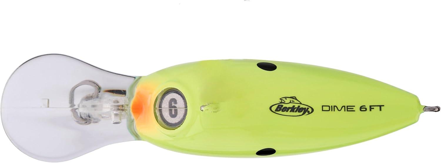 imageBerkley Dime Fishing Hard BaitBlue Chartreuse