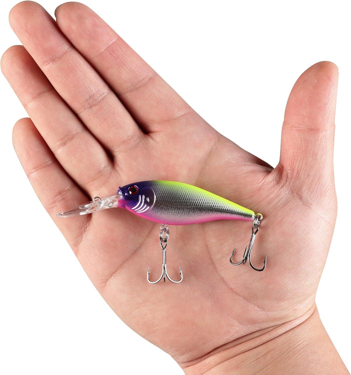 imageBerkley Flicker Shad Fishing Lure MF Bluegill 316 oz 2in 5cm Crankbaits Size Profile and Dive Depth Imitates Real Shad Equipped with Fusion19 Hook