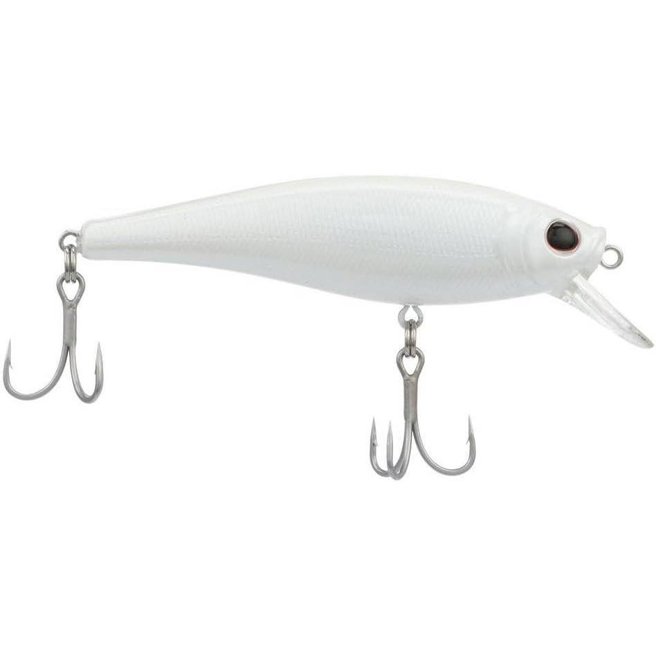 imageBerkley Cutter Saltwater Fishing Hard Bait Erratic Rolling Action Ideal for a Variety of Retrieves and Species Equipped with Fusion19 HookPearl White