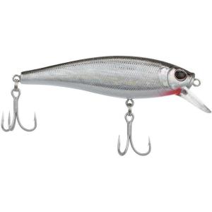 Berkley Cutter Saltwater Fishing Hard Bait, Erratic Rolling Action, Ideal for a Variety of Retrieves and Species, Equipped with Fusion19 Hook(Black Silver)