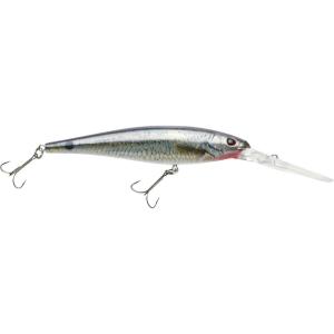 Berkley Flicker Minnow Fishing Lure, Slick Alewife, 3/16 oz, 1 7/8in | 5cm Crankbaits, Realistic Minnow Profile, Sharp Dive Curve Gets to Fish Quickly, Equipped with Fusion19 Hook