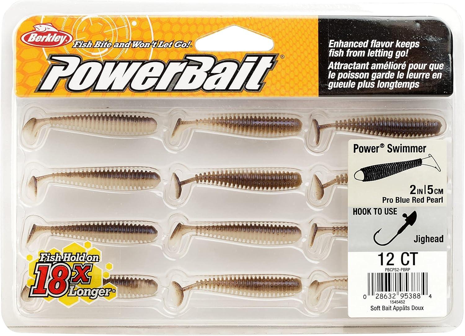 imageBerkley Paddle Tail Trout Fishing Bait 2 in French Pearl Multipurpose Reliable Paddle Tail Actions Eyepopping Colors Multiple Rigging OptionsPro Blue Red Pearl