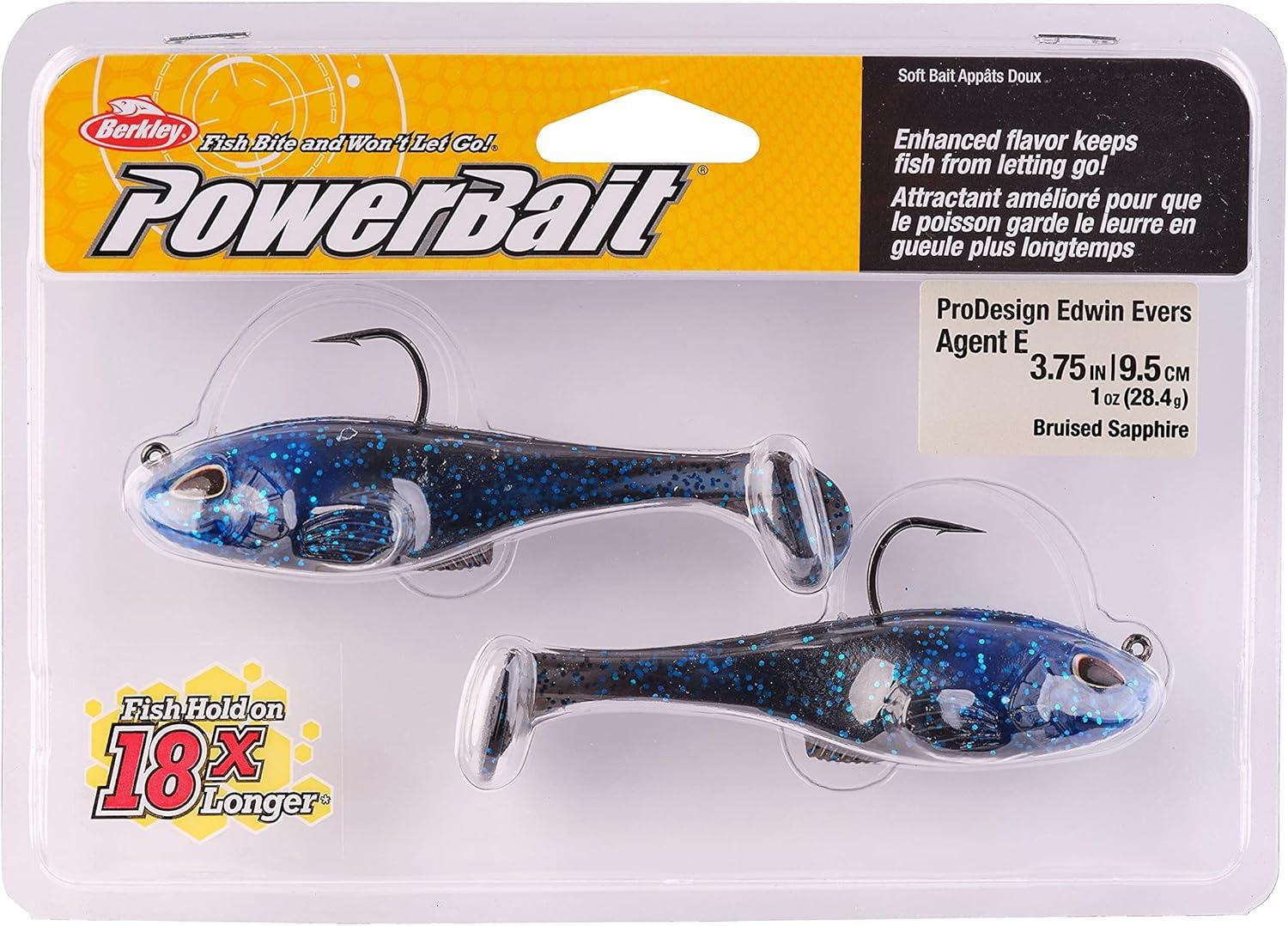 imageBerkley PowerBait Agent E Fishing Soft BaitBruised Sapphire