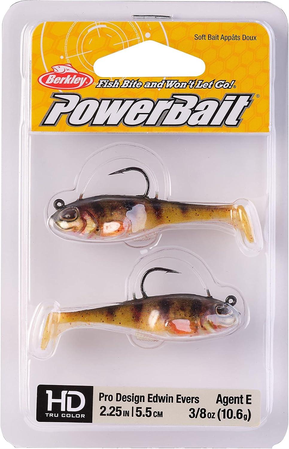 imageBerkley PowerBait Agent E Fishing Soft BaitHD Yellow Perch