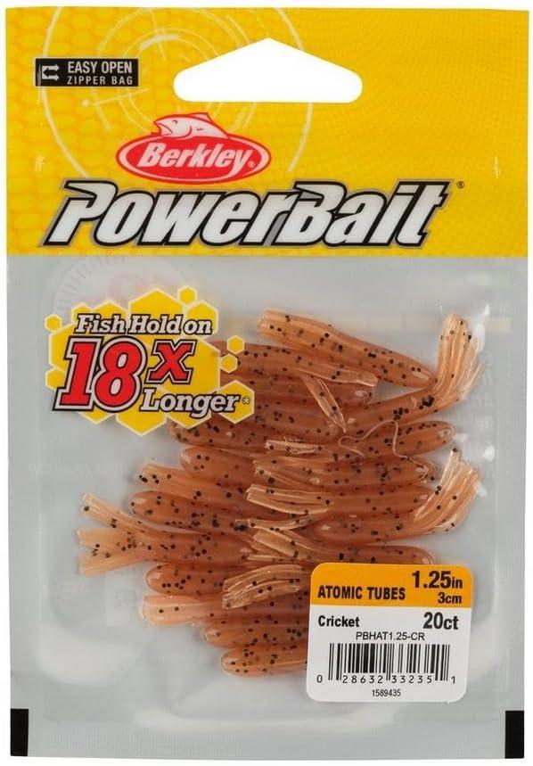 imageBerkley PowerBait Atomic Tubes Fishing Soft BaitCricket