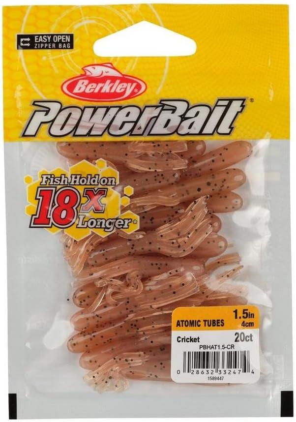 imageBerkley PowerBait Atomic Tubes Fishing Soft BaitCricket