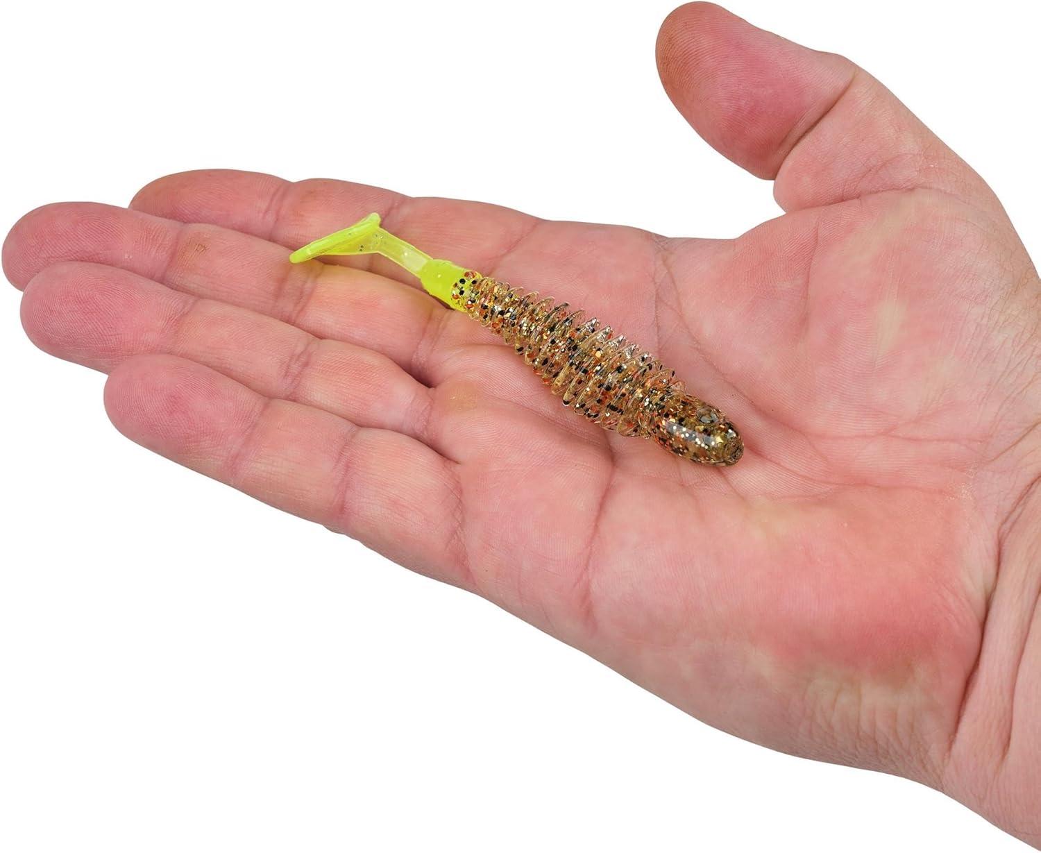 imageBerkley PowerBait Bonefish Fishing Soft BaitGold CrackerChartreuse