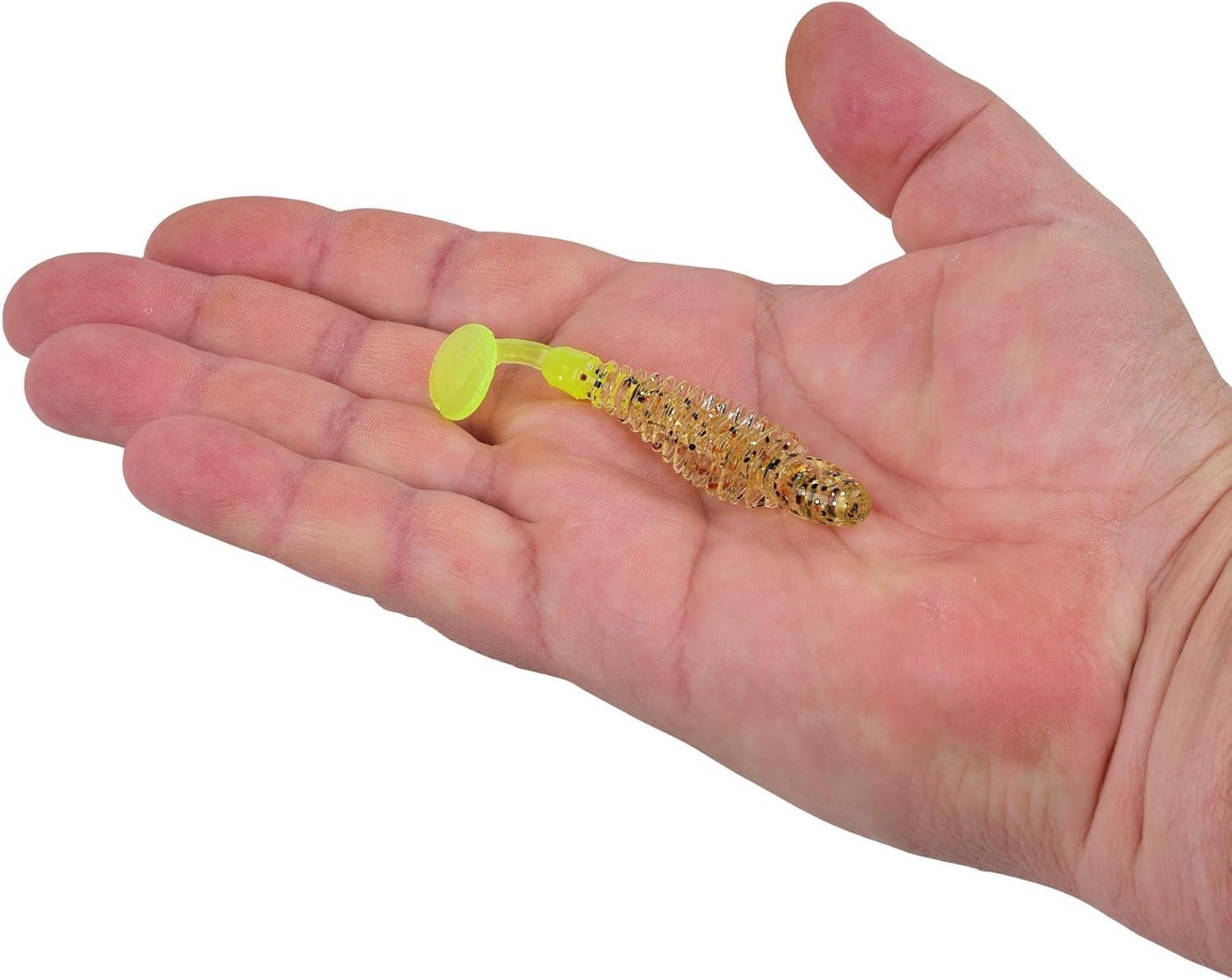 imageBerkley PowerBait Bonefish Fishing Soft BaitGold CrackerChartreuse