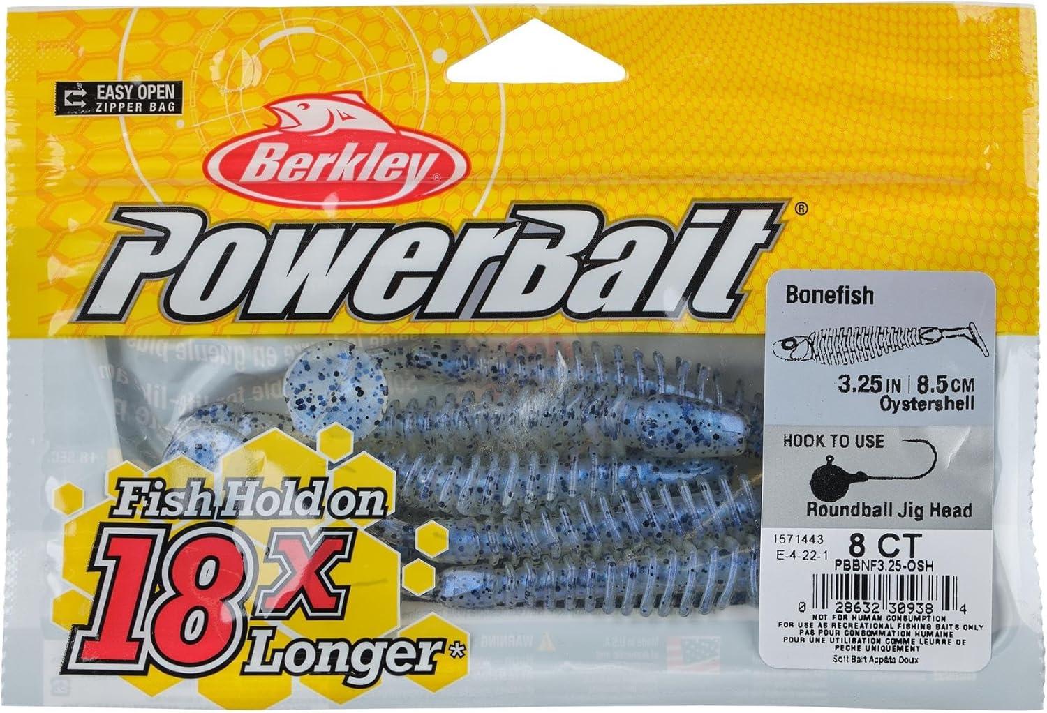 imageBerkley PowerBait Bonefish Fishing Soft BaitOyster Shell