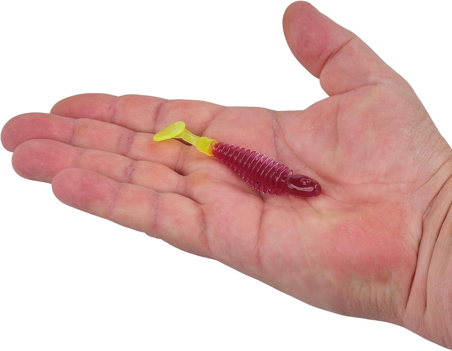 imageBerkley PowerBait Bonefish Fishing Soft BaitPurpleChartreuse