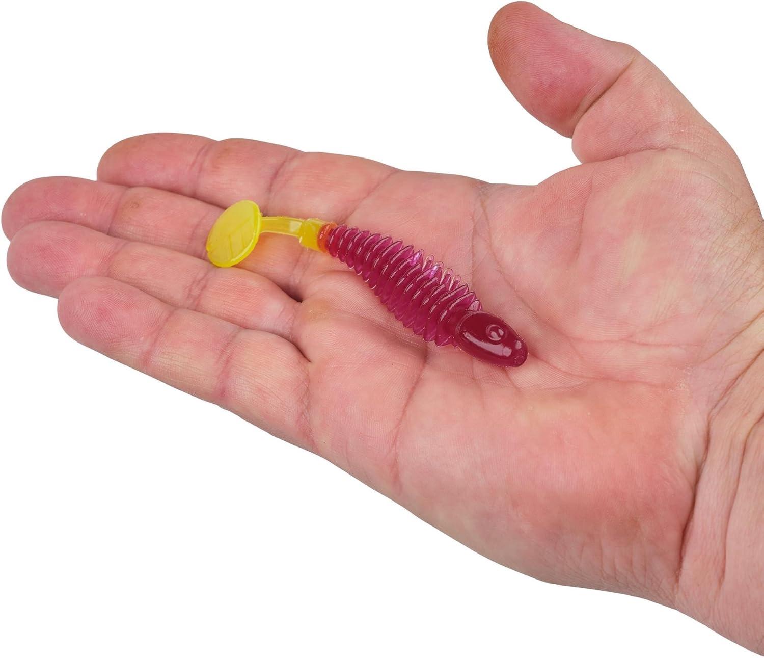 imageBerkley PowerBait Bonefish Fishing Soft BaitPurpleChartreuse