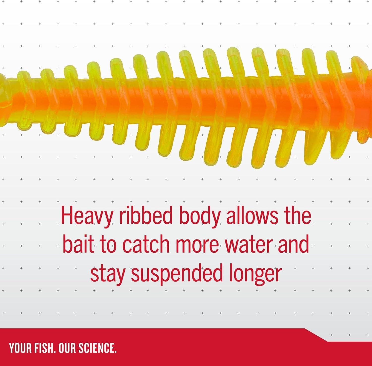 imageBerkley PowerBait Bonefish Fishing Soft BaitPurpleChartreuse
