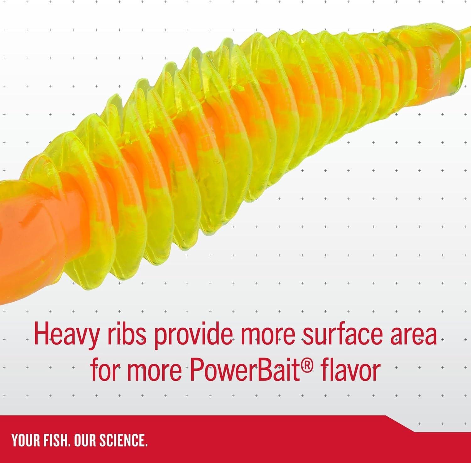 imageBerkley PowerBait Bonefish Fishing Soft BaitPurpleChartreuse