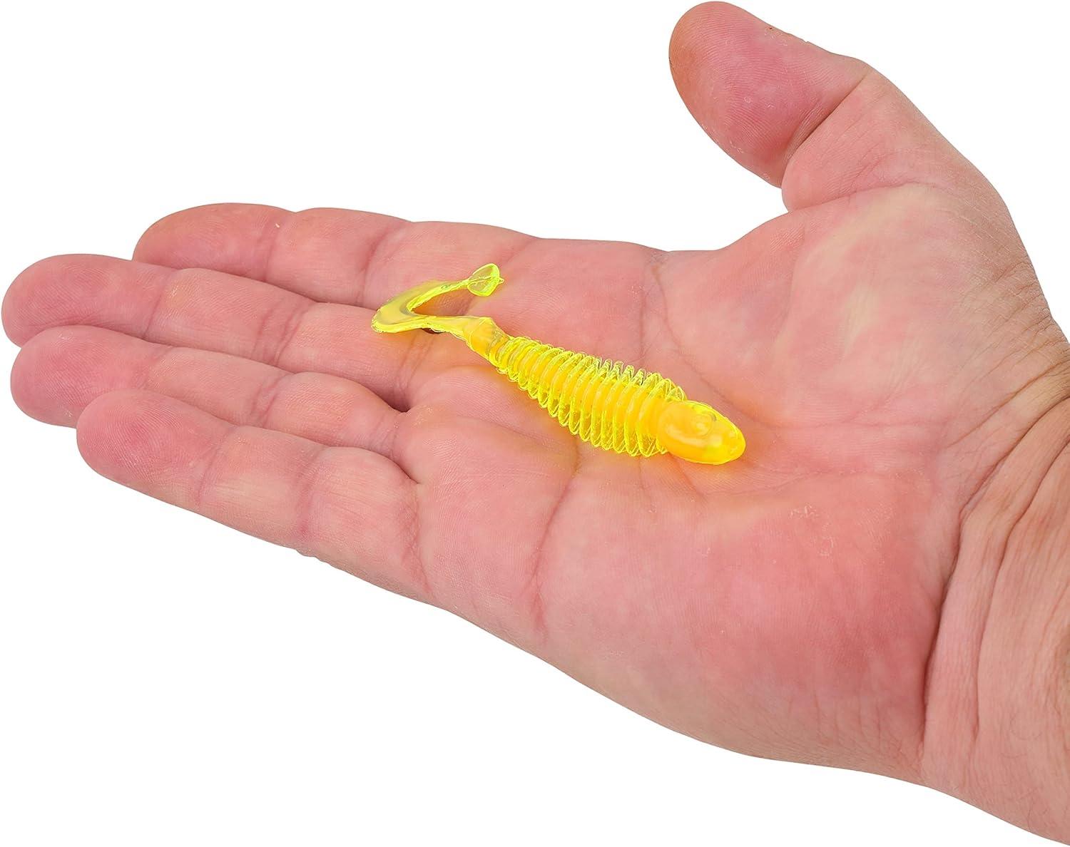 imageBerkley PowerBait Curly Bones Fishing Soft BaitCitrus Punch