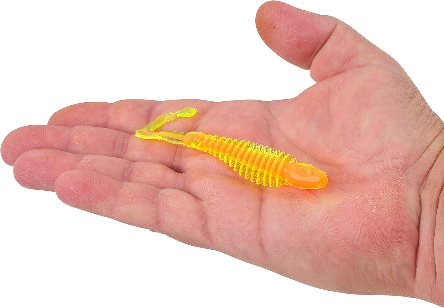 imageBerkley PowerBait Curly Bones Fishing Soft BaitCitrus Punch