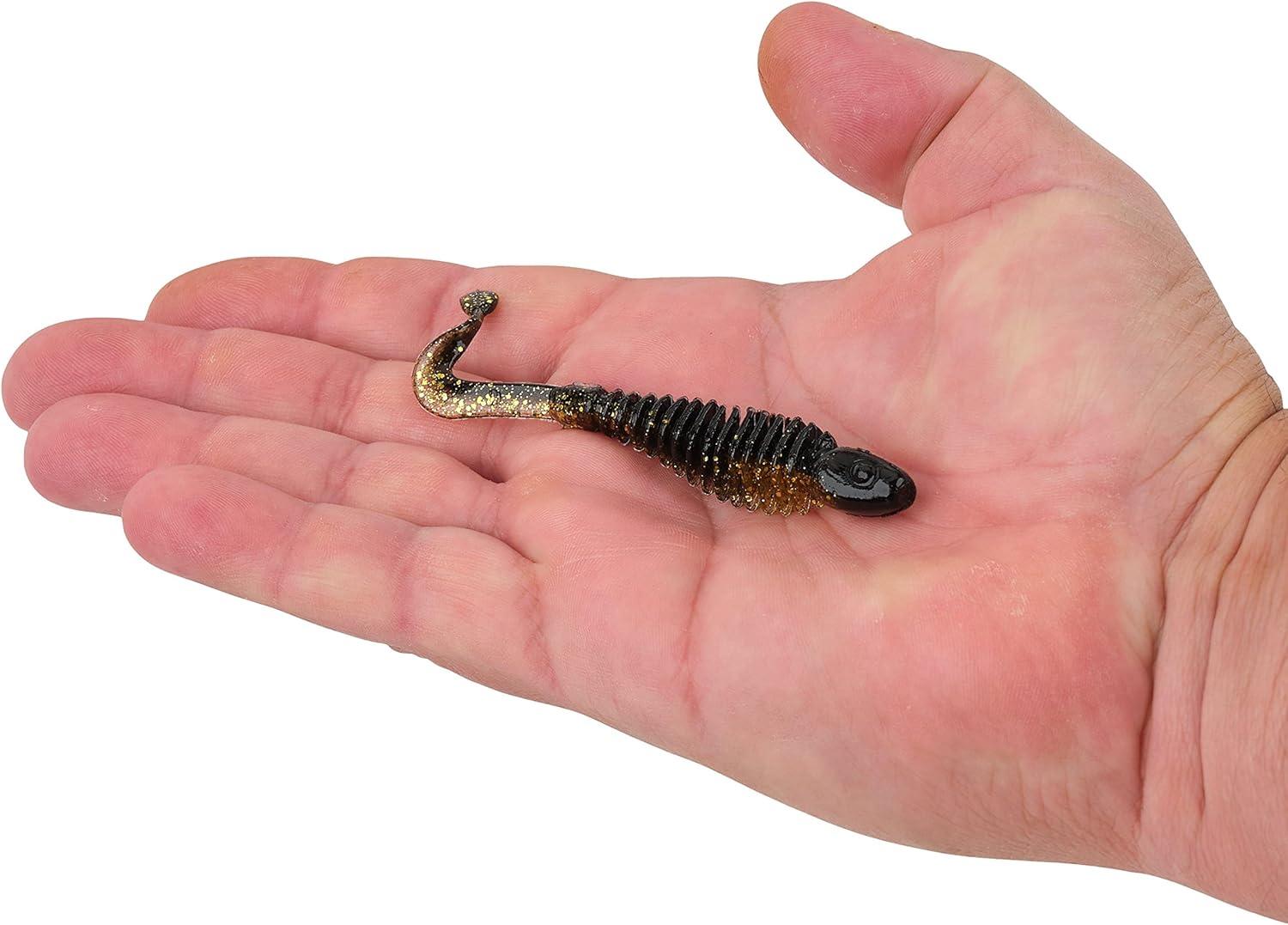 imageBerkley PowerBait Curly Bones Fishing Soft BaitMidnight Shine