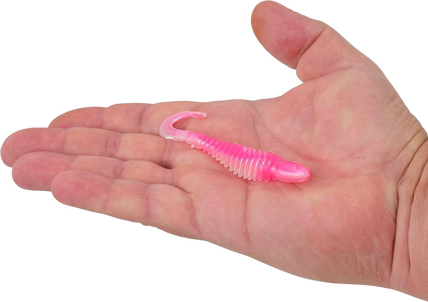 imageBerkley PowerBait Curly Bones Fishing Soft BaitPink Shad