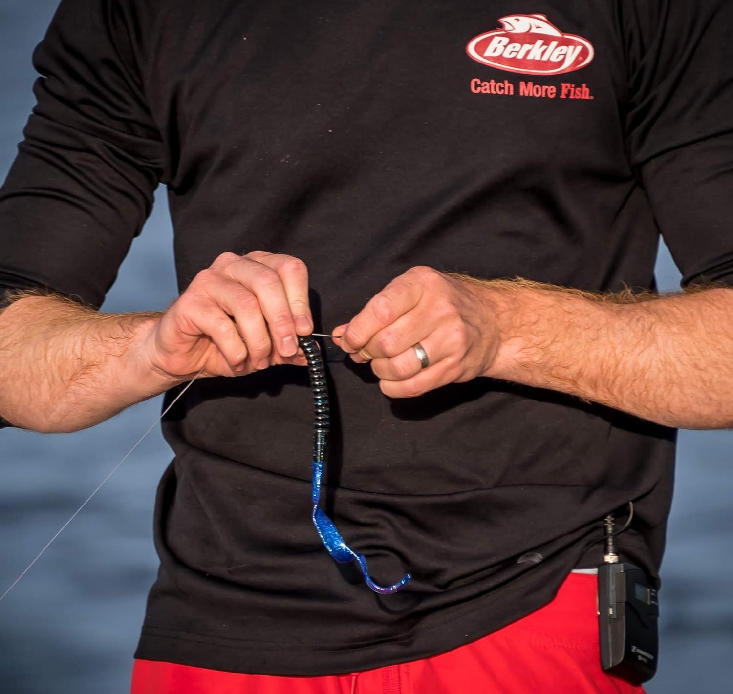imageBerkley PowerBait Power Worms Fishing Soft BaitBlack