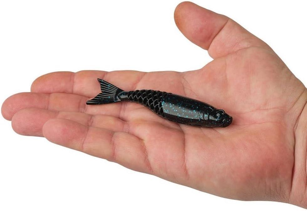 imageBerkley PowerBait PowerStinger Fishing Soft BaitBlack Blue Fleck