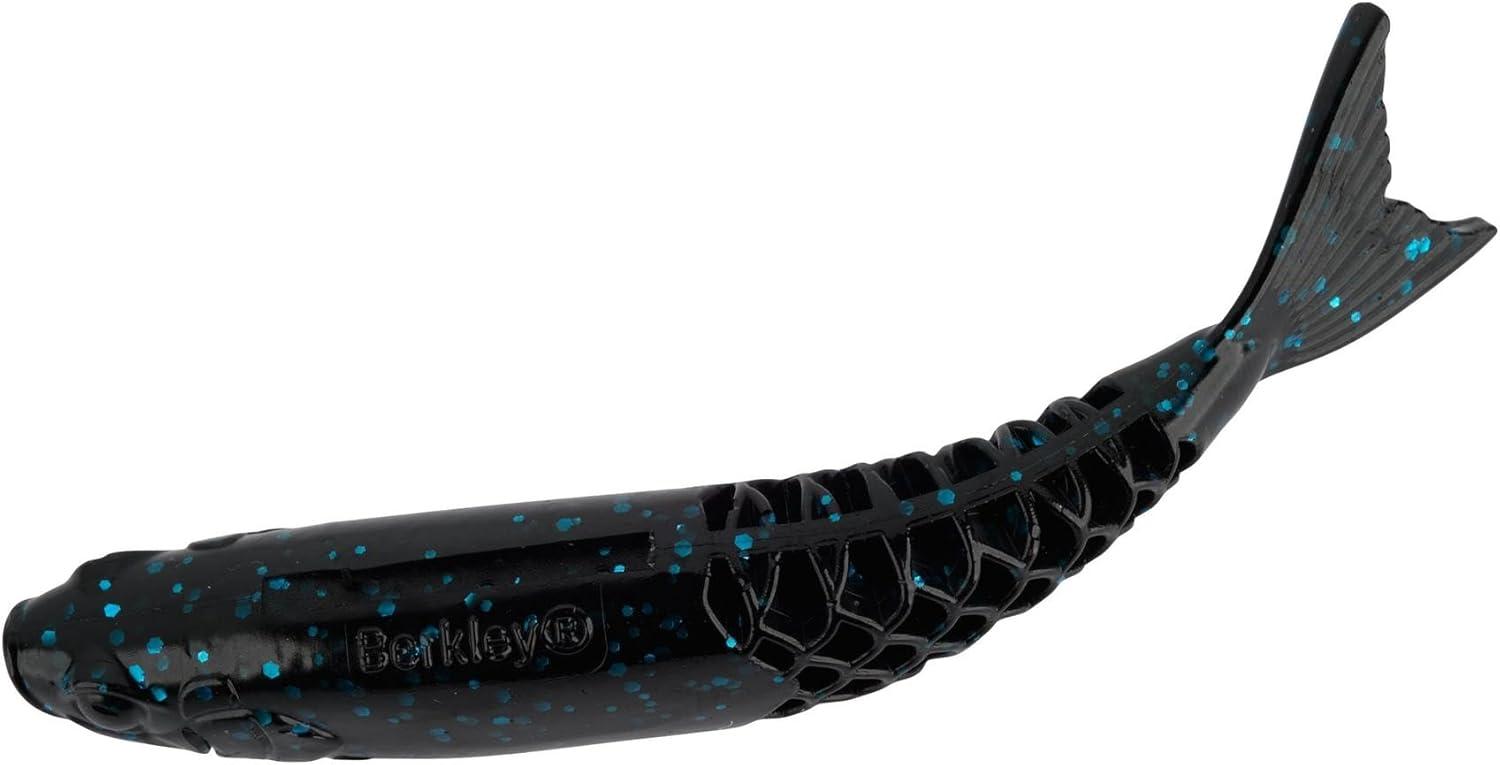 imageBerkley PowerBait PowerStinger Fishing Soft BaitBlack Blue Fleck