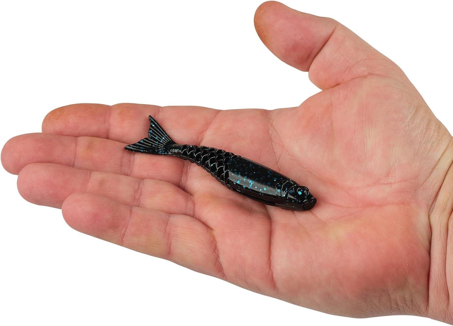 imageBerkley PowerBait PowerStinger Fishing Soft BaitBlack Blue Fleck