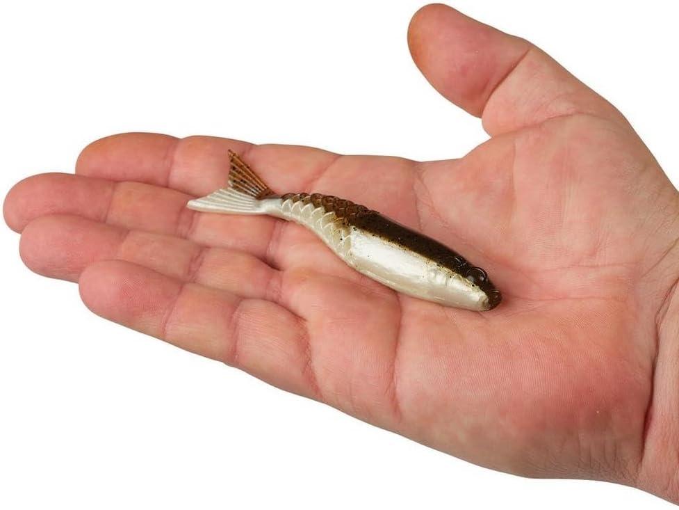 imageBerkley PowerBait PowerStinger Fishing Soft BaitGreen Pumpkin Pearl White