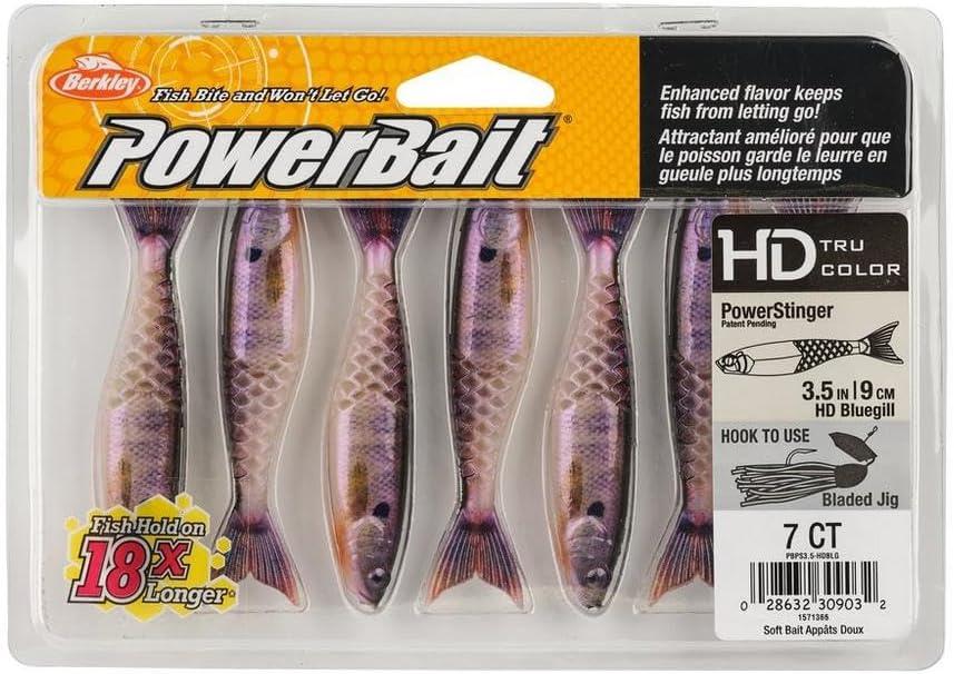 imageBerkley PowerBait PowerStinger Fishing Soft BaitHD Bluegill