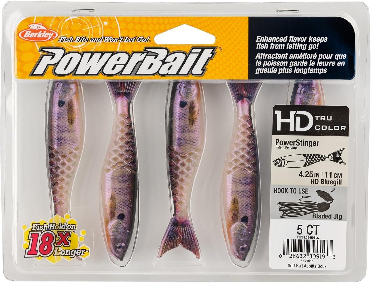 imageBerkley PowerBait PowerStinger Fishing Soft BaitHD Bluegill