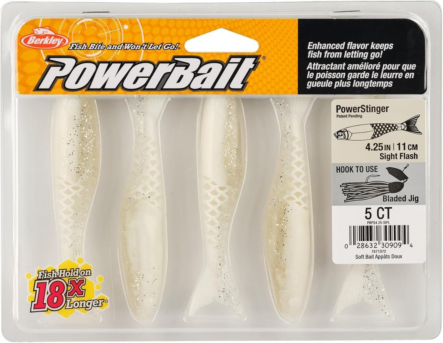 imageBerkley PowerBait PowerStinger Fishing Soft BaitSight Flash