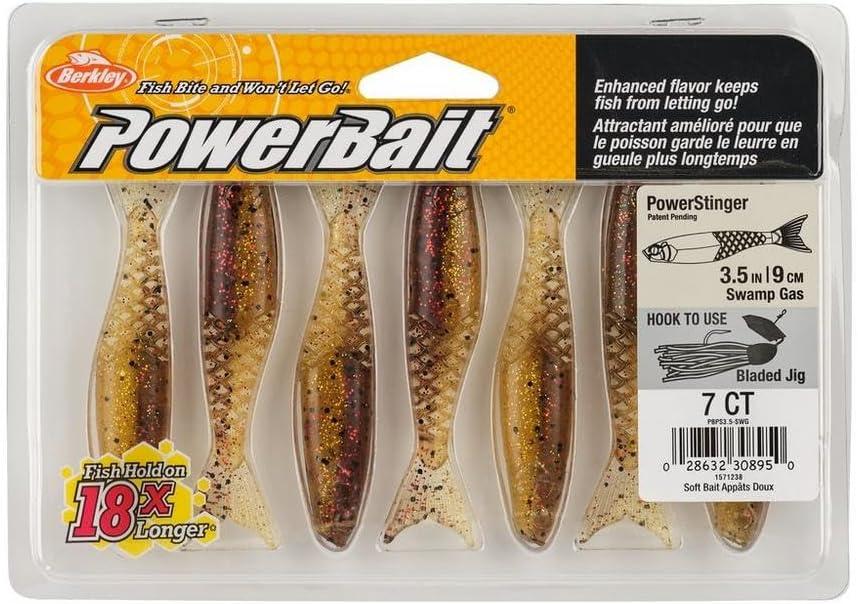 imageBerkley PowerBait PowerStinger Fishing Soft BaitSwamp Gas