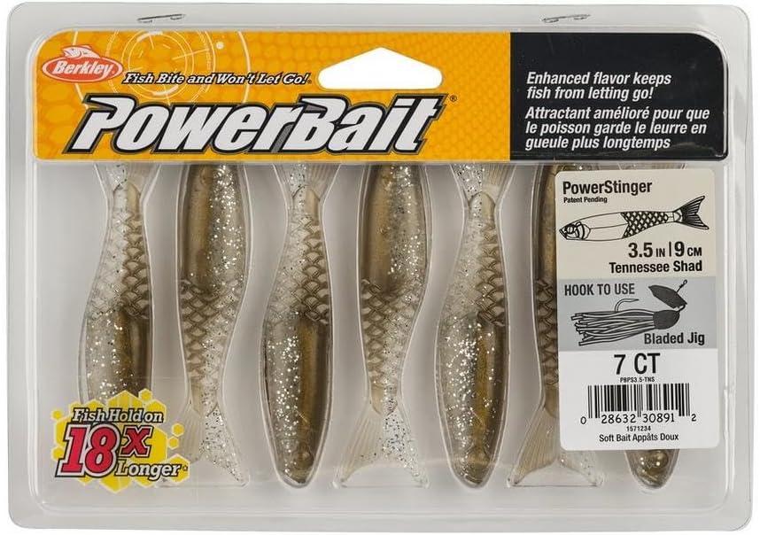 imageBerkley PowerBait PowerStinger Fishing Soft BaitTennessee Shad