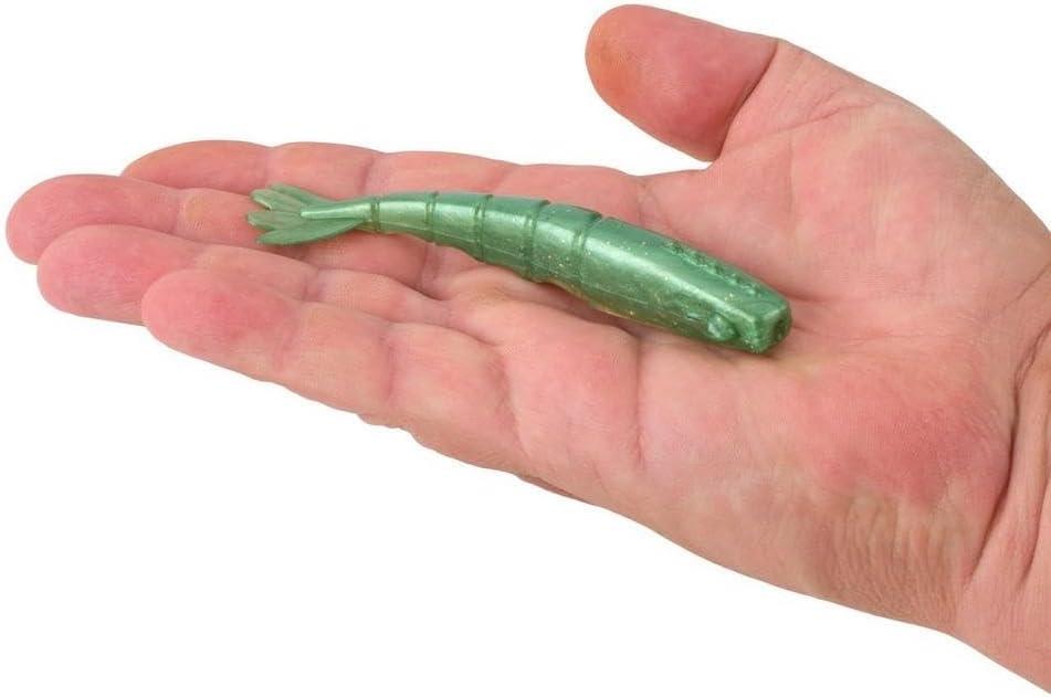 imageBerkley PowerBait Saltwater Bonga Shrimp Fishing Soft Bait Irresistible Scent and Flavor Realistic Shrimp Profile and Action Perfect for Redfish Trout Snook and MoreSwamp