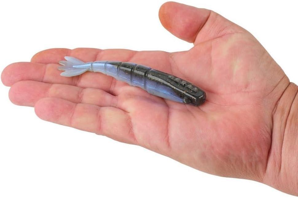 imageBerkley PowerBait Saltwater Bonga Shrimp Fishing Soft Bait Irresistible Scent and Flavor Realistic Shrimp Profile and Action Perfect for Redfish Trout Snook and MoreMolting