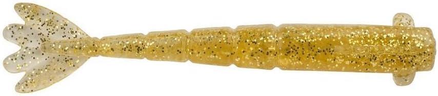 imageBerkley PowerBait Saltwater Bonga Shrimp Fishing Soft Bait Irresistible Scent and Flavor Realistic Shrimp Profile and Action Perfect for Redfish Trout Snook and MoreGold