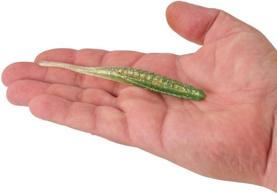 imageBerkley PowerBait Saltwater Bonga Stick Fishing Soft Bait Irresistible Scent and Flavor Ideal for Bass Redfish Trout and MoreSwamp