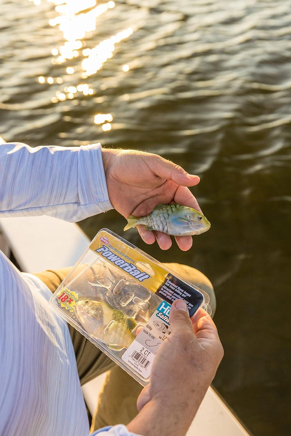 imageBerkley PowerBait Saltwater Gilly Fishing Soft BaitHD Croaker