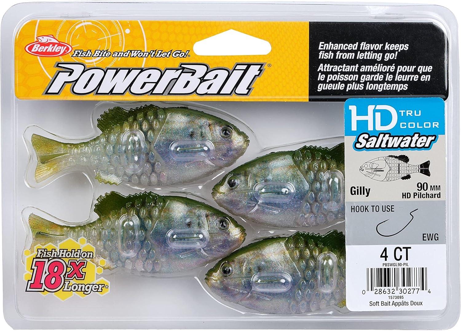imageBerkley PowerBait Saltwater Gilly Fishing Soft BaitHD Pilchard