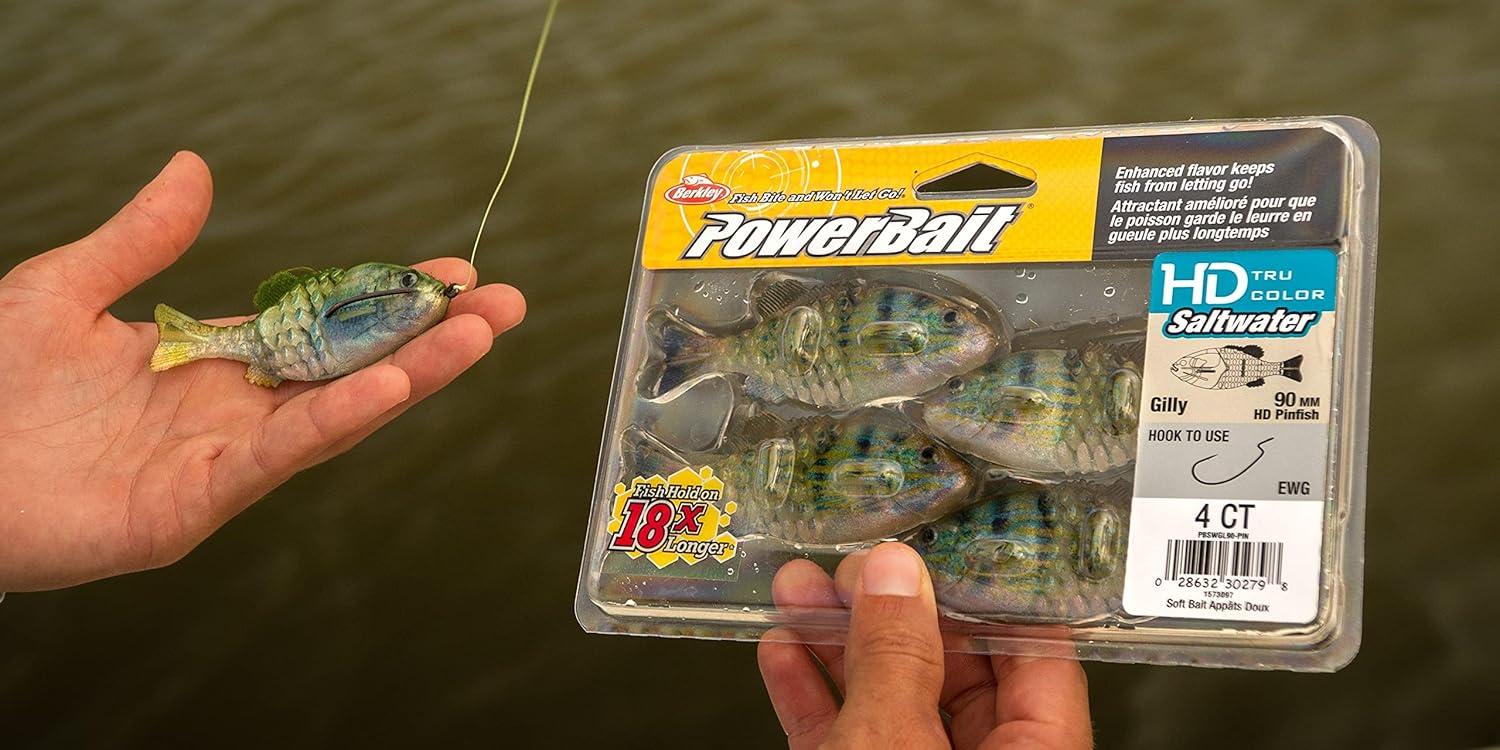 imageBerkley PowerBait Saltwater Gilly Fishing Soft BaitHD Pinfish