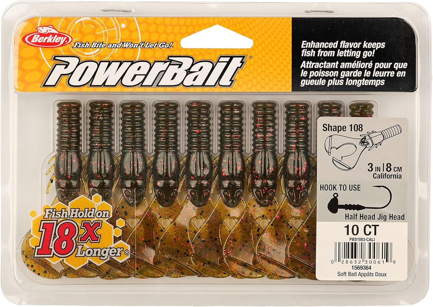 imageBerkley PowerBait Shape 108 Fishing Soft BaitCalifornia