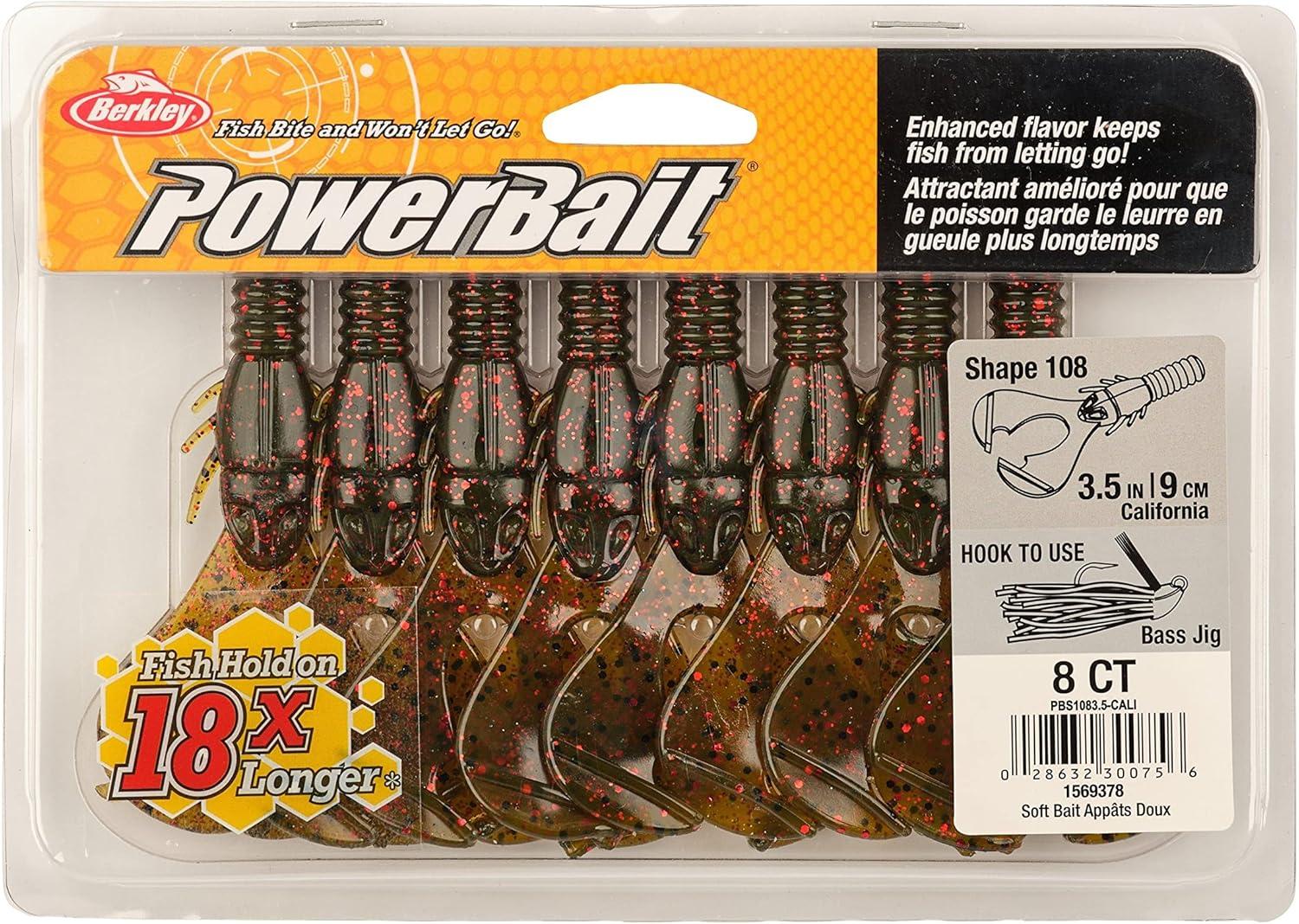 imageBerkley PowerBait Shape 108 Fishing Soft BaitCalifornia