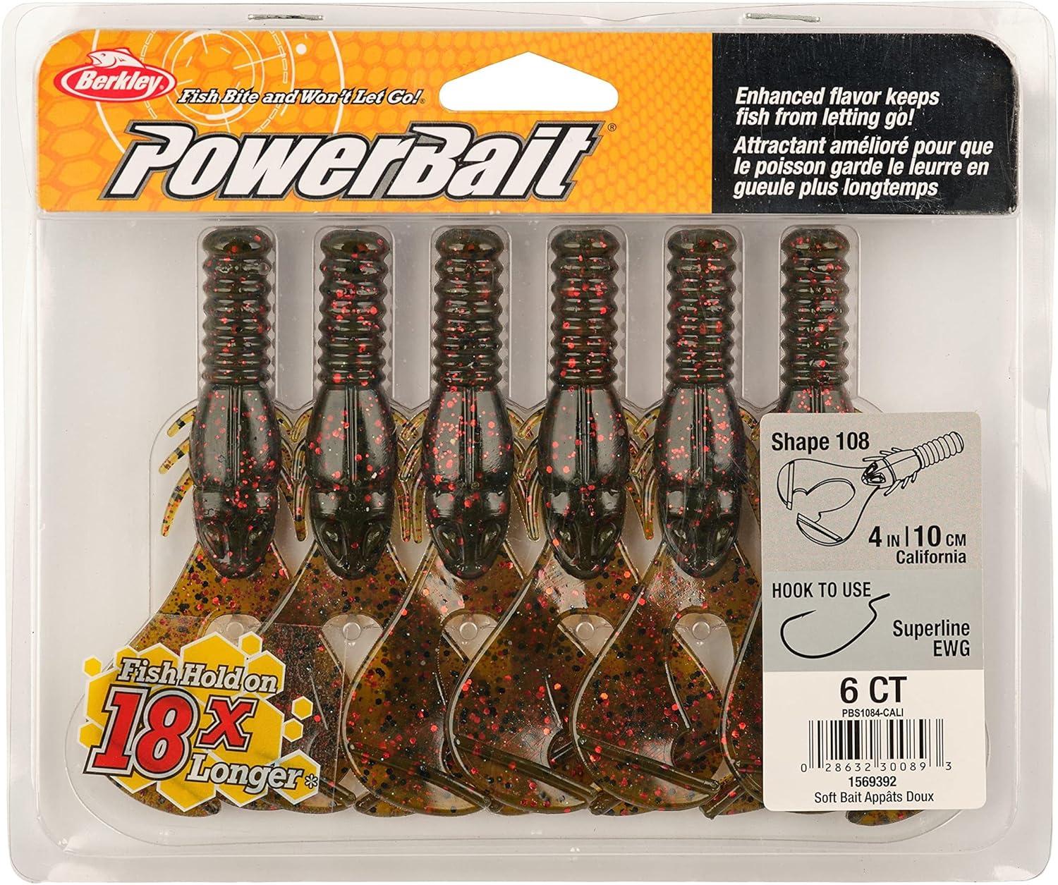 imageBerkley PowerBait Shape 108 Fishing Soft BaitCalifornia