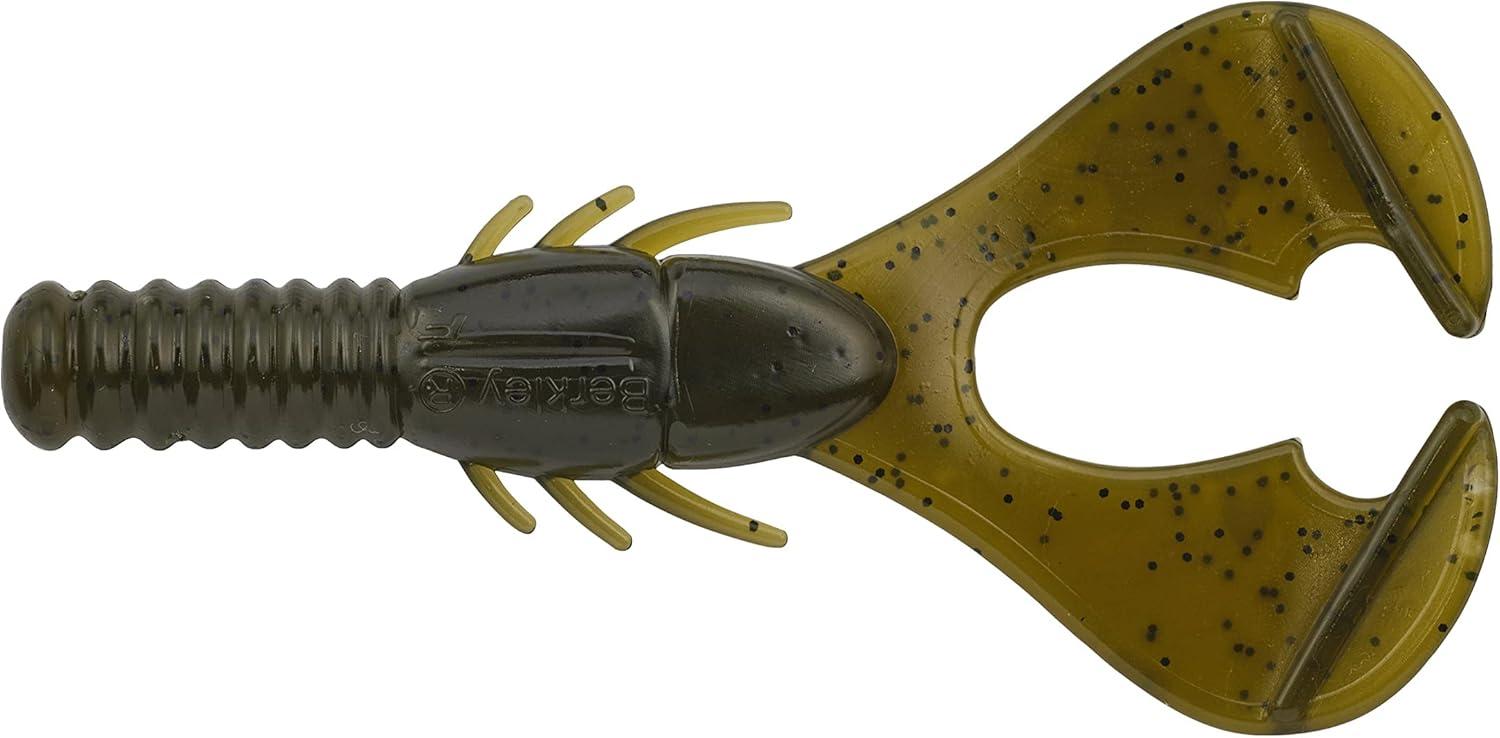 imageBerkley PowerBait Shape 108 Fishing Soft BaitGreen Pumpkin