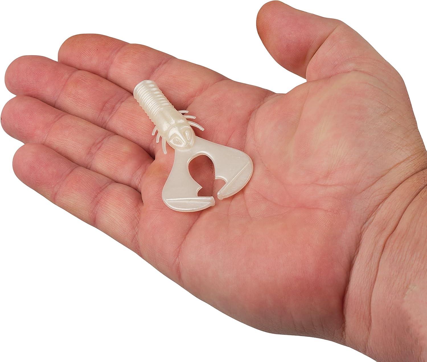 imageBerkley PowerBait Shape 108 Fishing Soft BaitPearl White